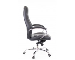 Кресло руководителя Everprof Kron M Кожа Черный-foto2