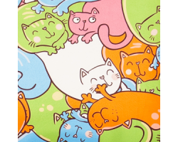 Кресло детское CHAIRMAN KIDS 102, обивка котики-foto2