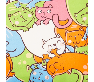 Кресло детское CHAIRMAN KIDS 102, обивка котики