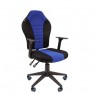 Кресло  CHAIRMAN Game 8, черно/синее