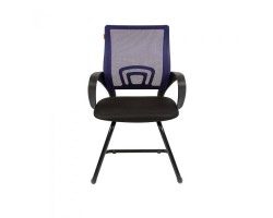 Кресло для посетителя CHAIRMAN 696V синее-foto3