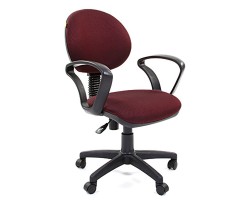 Кресло офисное CHAIRMAN CH 682  бордовое