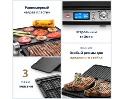 Мультигриль-вафельница DeLonghi CGH1030D-foto4