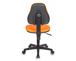 Кресло детское Бюрократ KD-4 оранжевый TW-96-1 крестовина пластик-foto4