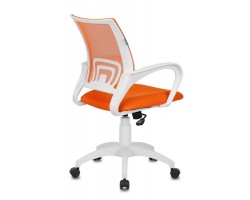 Кресло Бюрократ CH-W695N оранжевый TW-38-3 TW-96-1 сетка/ткань крестовина пластик пластик белый-foto4