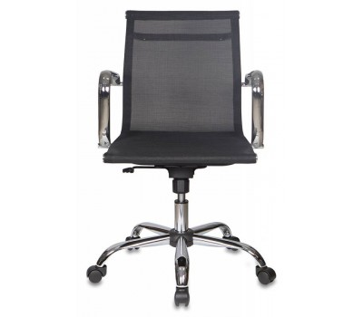 Кресло руководителя Бюрократ CH-993-Low черный M01 сетка низк.спин. крестовина металл хром