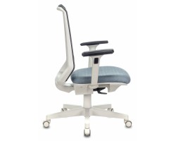 Кресло руководителя Бюрократ EXPERT серый сиденье голубой 38-405 сетка/ткань с подголов. крестовина пластик пластик белый-foto7