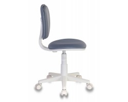 Кресло детское Бюрократ CH-W204NX серый 15-48 крестовина пластик пластик белый-foto3