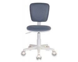 Кресло детское Бюрократ CH-W204NX серый 15-48 крестовина пластик пластик белый-foto2