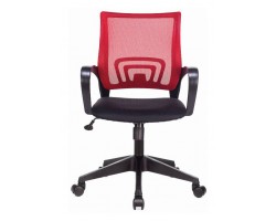 Кресло Бюрократ CH-695N красный TW-35N сиденье черный TW-11 сетка/ткань крестовина пластик-foto2