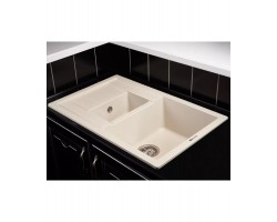 Кухонная мойка MODENA 1,5B1D ECRU KUPPERSBERG-foto2