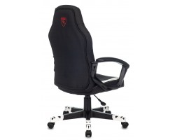 Кресло игровое Zombie 10 черный/белый текстиль/эко.кожа крестовина пластик-foto4