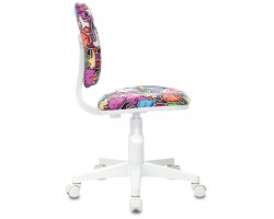 Кресло детское Бюрократ CH-W204NX мультиколор маскарад крестовина пластик пластик белый-foto3