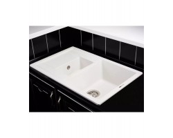 Кухонная мойка MODENA 1,5B1D WHITE KUPPERSBERG-foto2