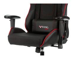 Кресло игровое Zombie VIKING 4 AERO черный/красный текстиль/эко.кожа с подголов. крестовина пластик-foto9