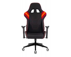Кресло игровое Zombie VIKING 4 AERO черный/красный текстиль/эко.кожа с подголов. крестовина пластик-foto13
