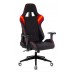 Кресло игровое Zombie VIKING 4 AERO черный/красный текстиль/эко.кожа с подголов. крестовина пластик