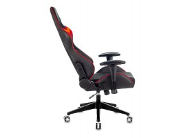 Кресло игровое Zombie VIKING 4 AERO черный/красный текстиль/эко.кожа с подголов. крестовина пластик-foto16