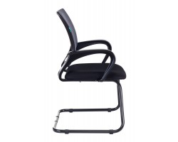 Кресло Бюрократ CH-695N-AV темно-серый TW-04 сиденье черный TW-11 сетка/ткань полозья металл черный-foto3