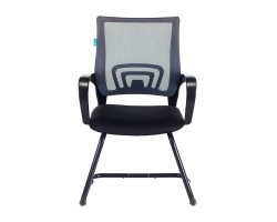 Кресло Бюрократ CH-695N-AV темно-серый TW-04 сиденье черный TW-11 сетка/ткань полозья металл черный-foto2