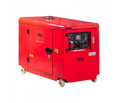 FUBAG Электростанция дизельная с электростартером и коннектором автоматики DS 8000 DAC ES (трехфазная, кожух)