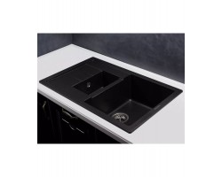 Кухонная мойка MODENA 1,5B1D BLACK KUPPERSBERG-foto2