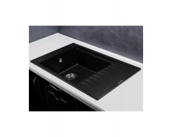 Кухонная мойка MILA 1B1D BLACK METALLIC KUPPERSBERG-foto2