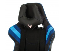 Кресло игровое Zombie VIKING 4 AERO черный/синий текстиль/эко.кожа с подголов. крестовина пластик-foto10
