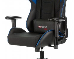 Кресло игровое Zombie VIKING 4 AERO черный/синий текстиль/эко.кожа с подголов. крестовина пластик-foto9