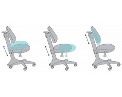 Кресло детское Бюрократ KD-2 синий карандаши крестовина пластик-foto7