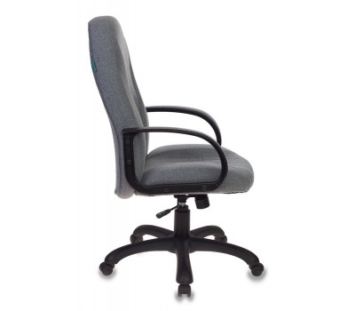 Кресло руководителя Бюрократ T-898AXSN серый 10-128 крестовина пластик