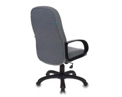 Кресло руководителя Бюрократ T-898AXSN серый 10-128 крестовина пластик-foto3