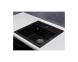 Кухонная мойка MODENA 1B BLACK KUPPERSBERG-foto2