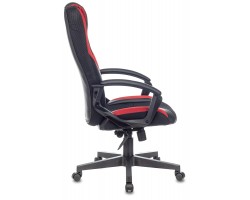 Кресло игровое Zombie VIKING-9 черный/красный текстиль/эко.кожа крестовина пластик-foto3