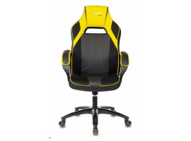 Кресло игровое Zombie VIKING 2 AERO черный/желтый текстиль/эко.кожа крестовина пластик-foto2