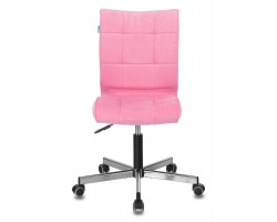 Кресло Бюрократ CH-330M розовый Velvet 36 крестовина металл хром-foto2
