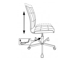 Кресло Бюрократ CH-330M розовый Velvet 36 крестовина металл хром-foto5