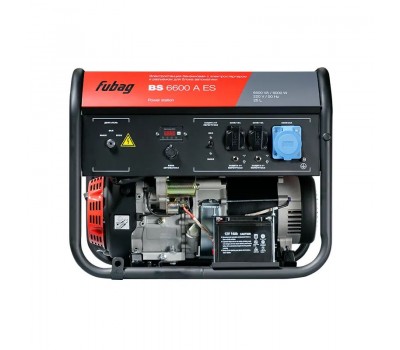 FUBAG Бензиновый генератор с электростартером и коннектором автоматики BS 6600 A ES