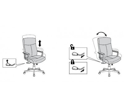 Кресло руководителя Бюрократ DOMINUS черный TS-584 крестовина пластик