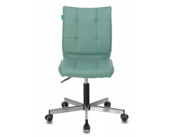 Кресло Бюрократ CH-330M серо-голубой Lincoln 212 эко.кожа крестовина металл хром-foto2