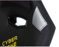 Кресло игровое Zombie HERO CYBERZONE черный/желтый эко.кожа с подголов. крестовина пластик-foto7