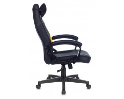 Кресло игровое Zombie HERO CYBERZONE черный/желтый эко.кожа с подголов. крестовина пластик-foto3
