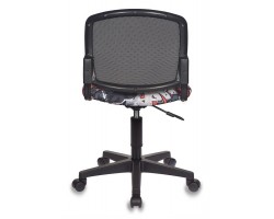 Кресло детское Бюрократ CH-296NX черный сиденье черный граффити крестовина пластик-foto4