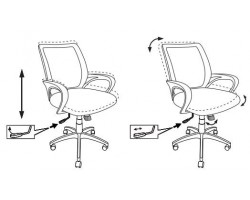 Кресло Бюрократ CH-695NSL синий TW-05 сиденье черный TW-11 сетка/ткань крестовина металл хром-foto6