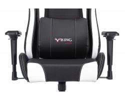 Кресло игровое Zombie VIKING TANK черный/синий/белый эко.кожа с подголов. крестовина металл-foto6