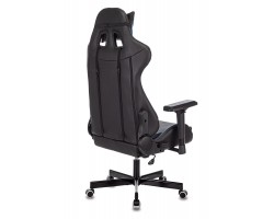 Кресло игровое Zombie VIKING TANK черный/синий/белый эко.кожа с подголов. крестовина металл-foto4