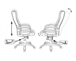 Кресло игровое Zombie VIKING-9 черный текстиль/эко.кожа крестовина пластик-foto7