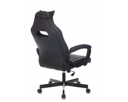 Кресло игровое Zombie VIKING 6 KNIGHT черный эко.кожа с подголов. крестовина металл-foto4