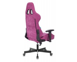 Кресло игровое Zombie VIKING KNIGHT Fabric малиновый Light-15 с подголов. крестовина металл-foto17