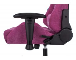 Кресло игровое Zombie VIKING KNIGHT Fabric малиновый Light-15 с подголов. крестовина металл-foto12